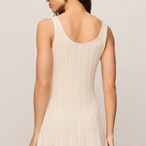 Z Supply Nadia Crochet Mini Dress in Sandstone