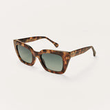 Z Supply Hideaway Polarized Sunglasses Dark Tortoise