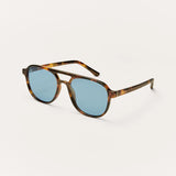Z Supply  Tourist Polarized Sunglasses In Blue Tortoise