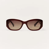 Z Supply Legacy Polarized Sunglasses in Vino Gradient