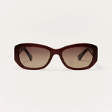 Z Supply Legacy Polarized Sunglasses In Vino