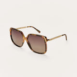 Z Supply Riviera Polarized Sunglasses In Brown Tortoise