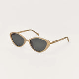 Z Supply Palermo Polarized Sunglasses In Sandshell
