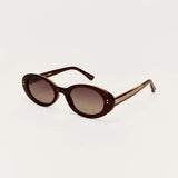 Z Supply Maison No. 3 Polarized Sunglasses In Vino