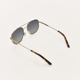 Z Supply Highway Polarized Sunglasses in Tort Gold