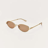 Z Supply Porto Polarized Sunglasses In Gold Sand