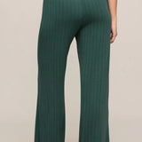 Z Supply Countryside Pointelle Pant in Emerald Cove