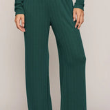 Z Supply Aries Knit Pant in Velvet Green
