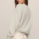 Z Supply Home Grown Sweatshirt in Feather Grey