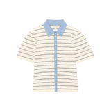 Nation Zoe Snap Top in Tuscany Stripe