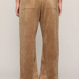 Z Supply Drift Faux Suede Pant in Light Sand