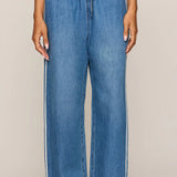 Z Supply Denim Track Pant in Dreamstate