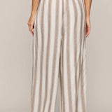 Z Supply The Perfect Striped Pant in Light Toffee