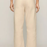 Z Supply Colman Bowed Utility Pant in Soft Ecru