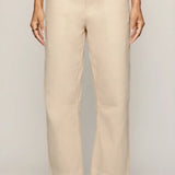 Z Supply Colman Bowed Utility Pant in Soft Ecru