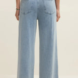 Z Supply Entourage Knit Denim Pant in Ocean Air Indigo