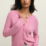 Z Supply Medina Rib Cardigan in Pink