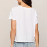 Z Supply Nomad V Neck Tee in White