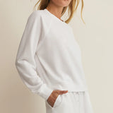 Z Supply Saldana Sweatshirt in White