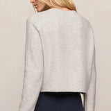 Z Supply Stand in Sweater in Feather Grey