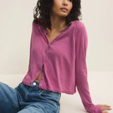 Z Supply The Perfect Layer Cardigan in Spanish Rose