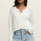 Z Supply The Perfect Layer Cardigan in White