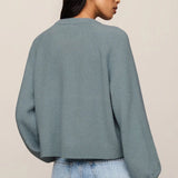 Z Supply Coming Up Sweater in Soft Succulent