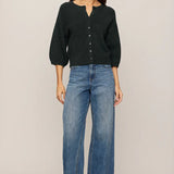 Z Supply Valor Short Sleeve Cardigan in Emerald Cove