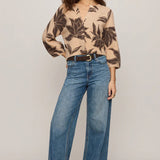 Z Supply Valor Floral Cardigan in Soft Ecru