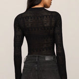 Z Supply Avery Sweater Top in Black