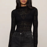 Z Supply Avery Sweater Top in Black