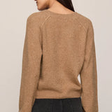 Z Supply Westmont Henley Sweater in Golden Caramel