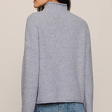 Z Supply Warm Wishes Turtleneck Sweater in Silverlake