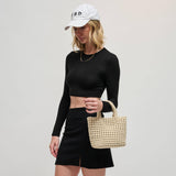 Sol and Selene Ambrosia Small Crossbody in Cream