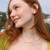 Kris Nations Seed Pearl Necklace Gold-Filled