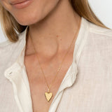 THATCH Amaya Heart Necklace 14k Gold Plated