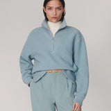 Varley Jaylin Half Zip Fleece in Tourmaline