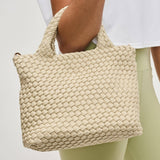 Sol and Selene Sky's The Limit Small Sustainable Crossbody in Beige