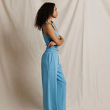 PWT Noa French Terry Pocket Pant in Milky Blue