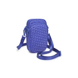 Sol and Selene Divide & Conquer Woven Neoprene Crossbody in Periwinkle
