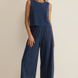 Z Supply Scout Jersey Denim Pant in Indigo