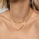 THATCH Finn Necklace 18" 14k Gold Plated