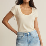 Z Supply Leisurely Tee in Cloud