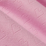 Z Supply Maison Pointelle LS Top in Pink Crush