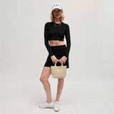 Sol and Selene Ambrosia Small Crossbody in Cream
