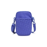 Sol and Selene Divide & Conquer Woven Neoprene Crossbody in Periwinkle