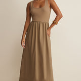 Z Supply Kensie Midi Dress in Taro