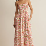 Z Supply Cornelia Ami Floral Midi Dress in Multi