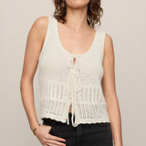 Z Supply Solano Crochet Tank in Cloud