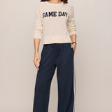 Z Supply Varsity Stand In Sweater in Sandstone